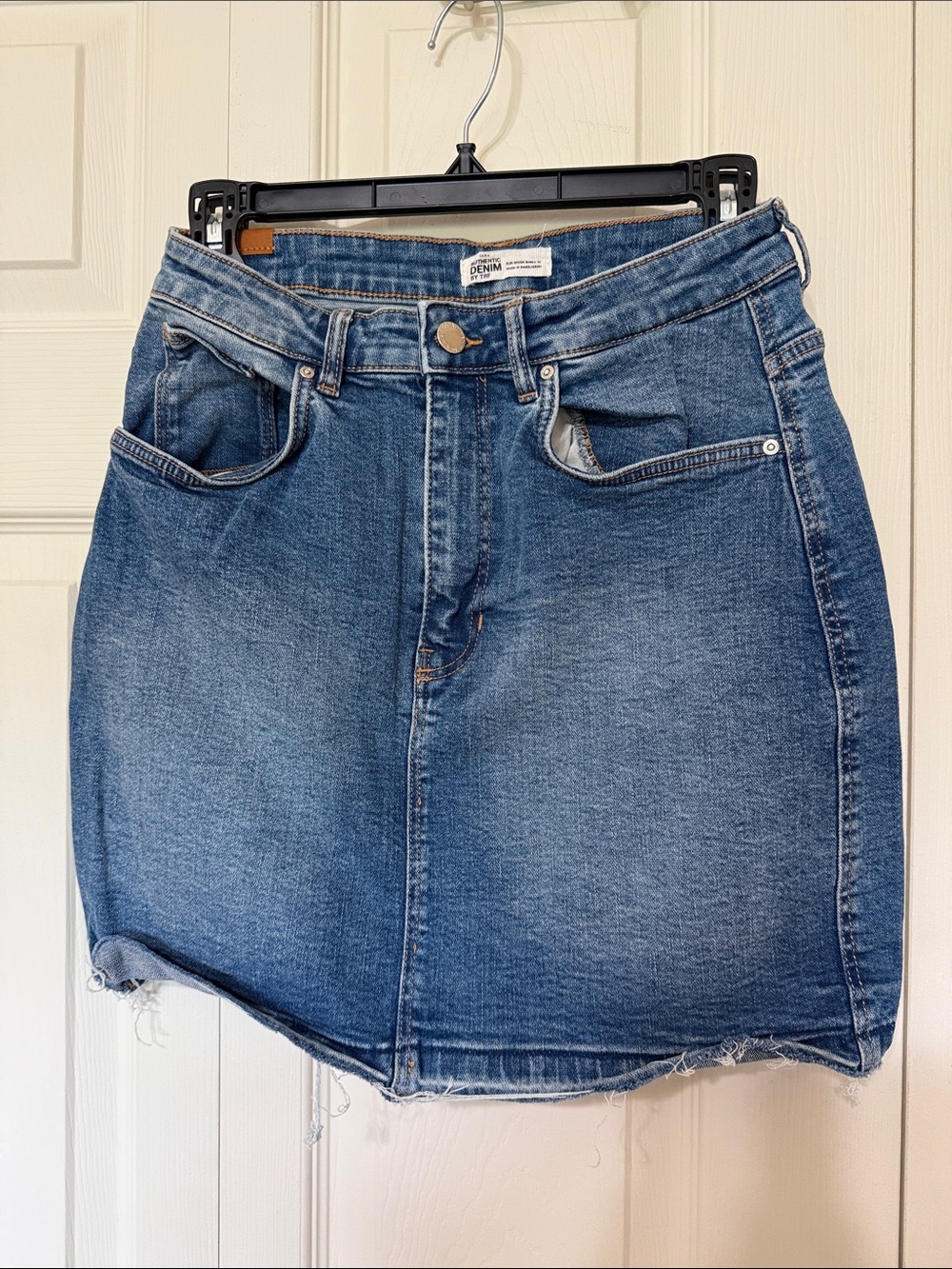 Classic Blue Mini Skirt by
